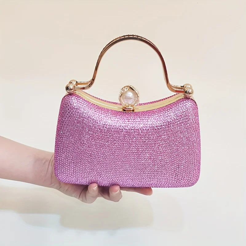 Женские сумки с бриллиантами Женский кошелек-клатч камнями для невесты женские