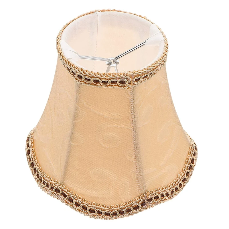 

4X Table Lamp Shade Fabric Cloth Clip On Light Shades Lamp Cover Drum Shade Lampshade Bulb For Floor Lamp Home