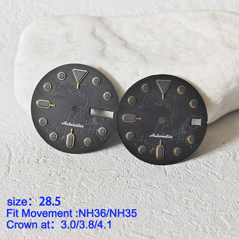 Циферблат мужских часов диаметром 28,5 мм, подходит для SKX 007 SKX 009 6105 SRPD Tuna Monster Turtle, подходит для японского механизма NH35NH36. (art.: 3920ccba353a6) - 3920ccba353a6