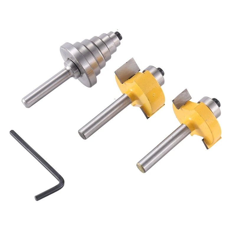 

Ball T-Knife 1/4X3/8 1/4X1/2+Bearing+Wrench Outer Diameter 1-1/4 31.75Mm Flat Milling Cutter
