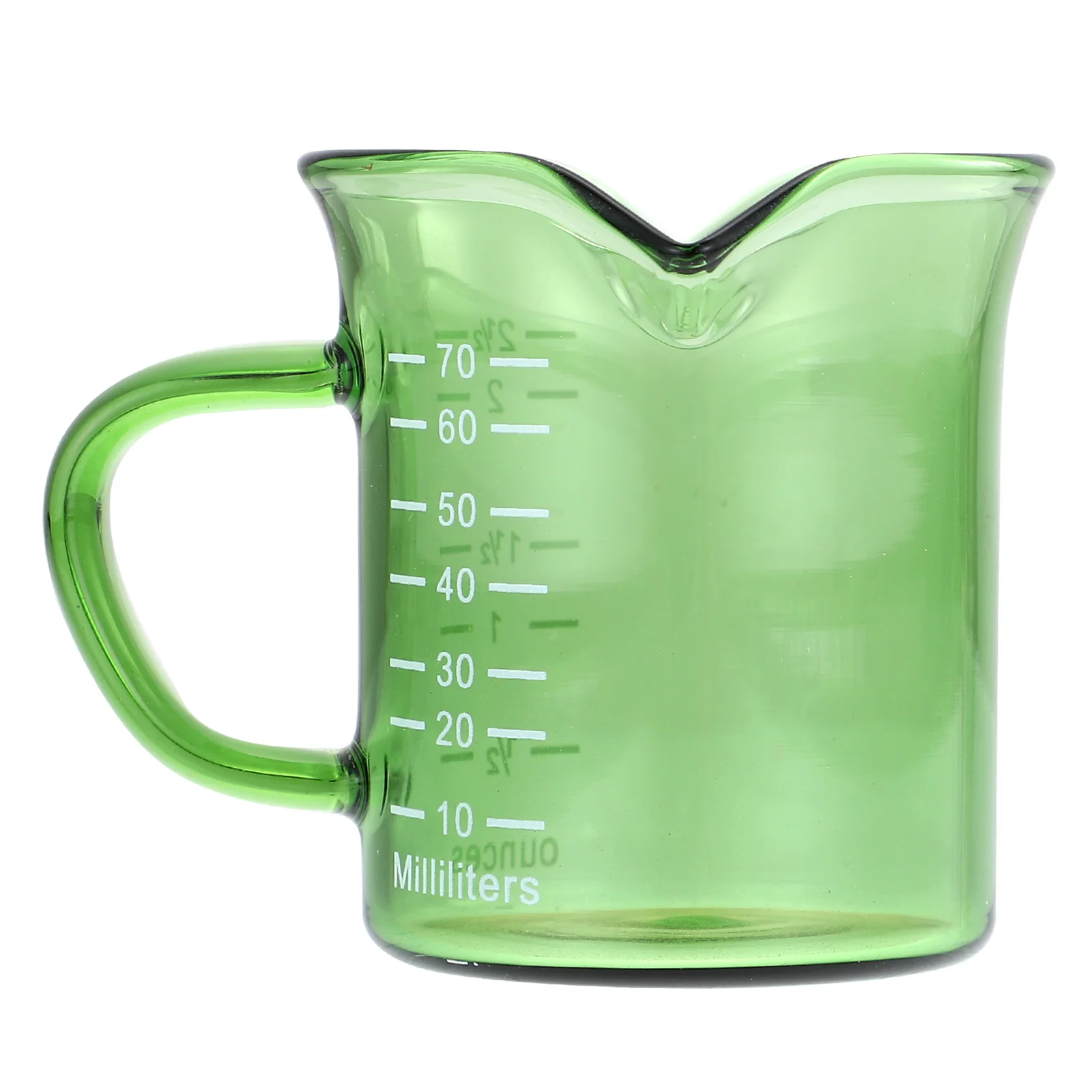 

Glass Measuring Cup with Handle for Coffee Milk Espresso Shot Gravy and More - Kitchen Essentials