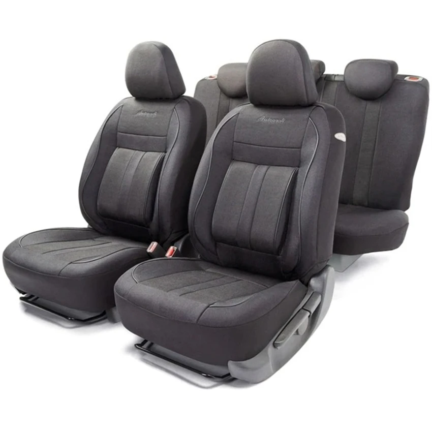 Чехлы на сиденья авто CUSHION COMFORT эко-хлопок 3D 15 предметов AIRBAG