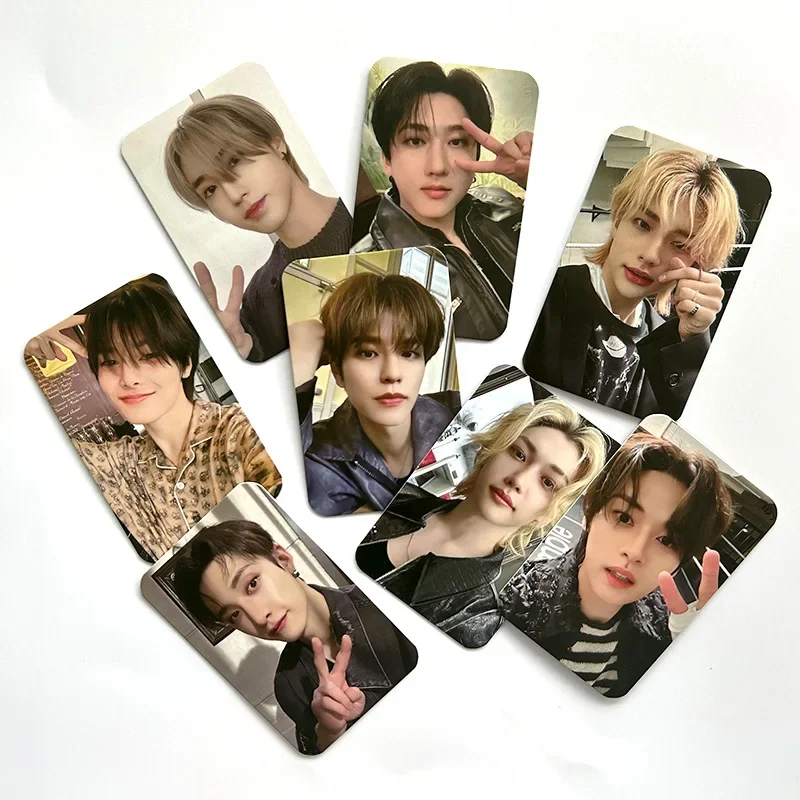 

8Pcs/Set Kpop Stray Photocards New Album 5 Star LOMO Card Double Sided Photo Small Card Collection Postcards for Fans Gifts