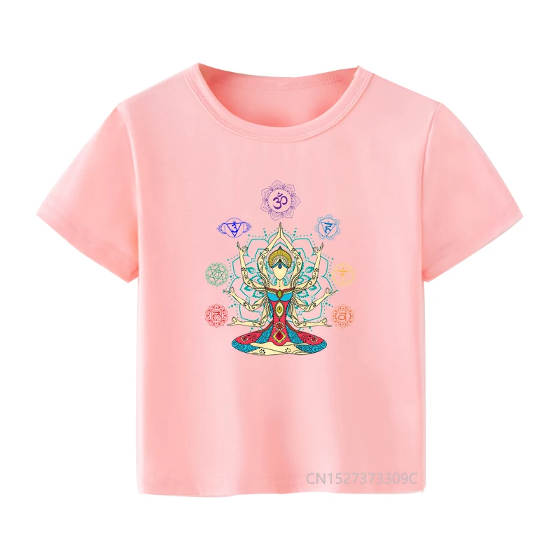 Детская футболка с коротким рукавом цветочным принтом