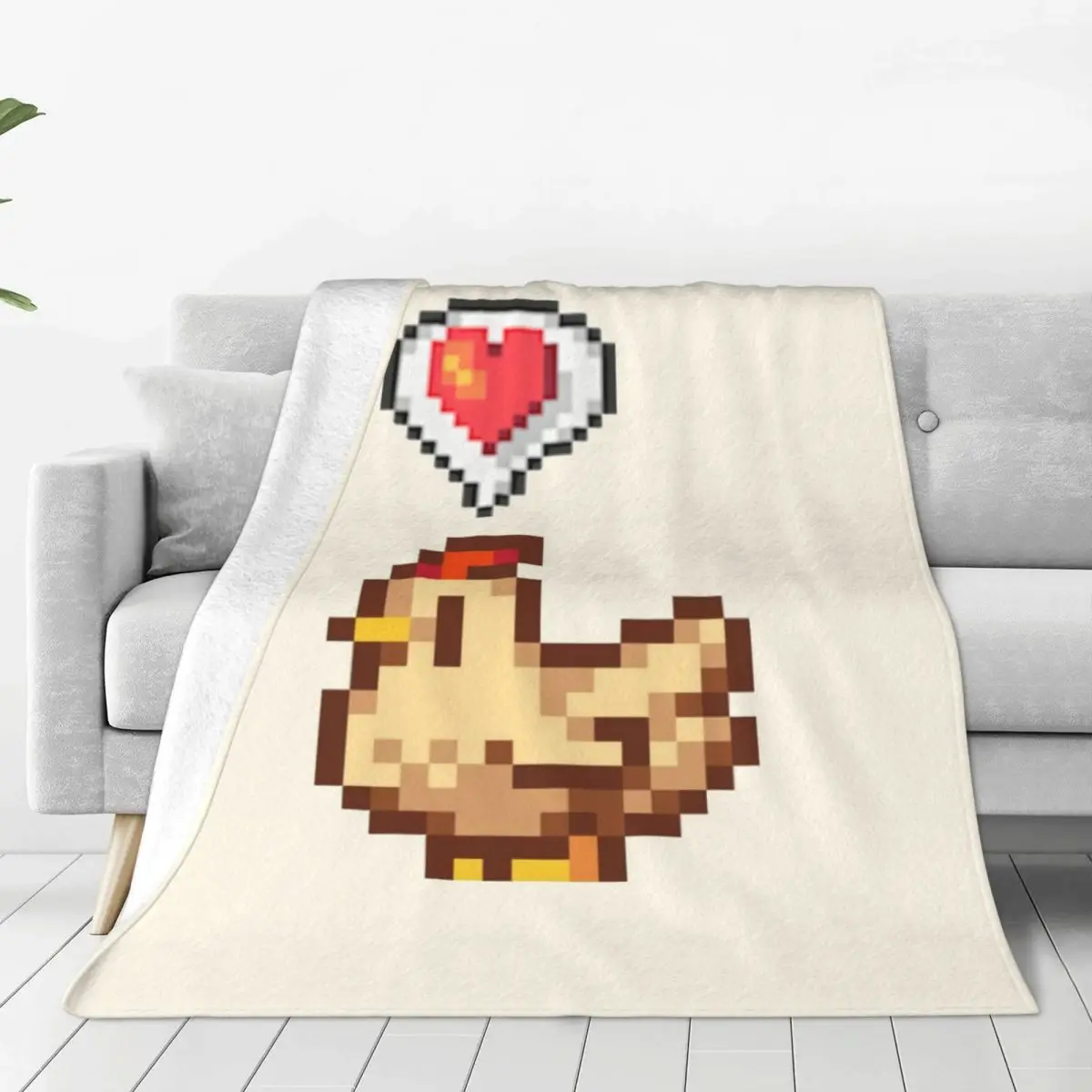 

Fposter Bed Cover Picnic Blanket Bedspread Double Bed Decor Sofa Blanket Mosaic cartoon cute minimalist microfiber fluffy soft