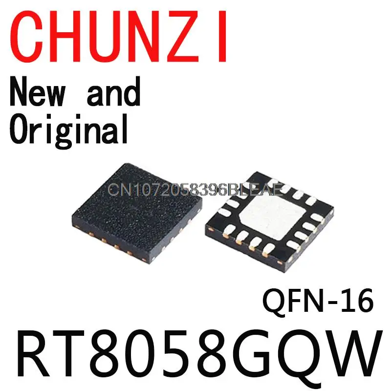 5 шт., новые и оригинальные модели RT8058 QFN-16 RT8058GQW