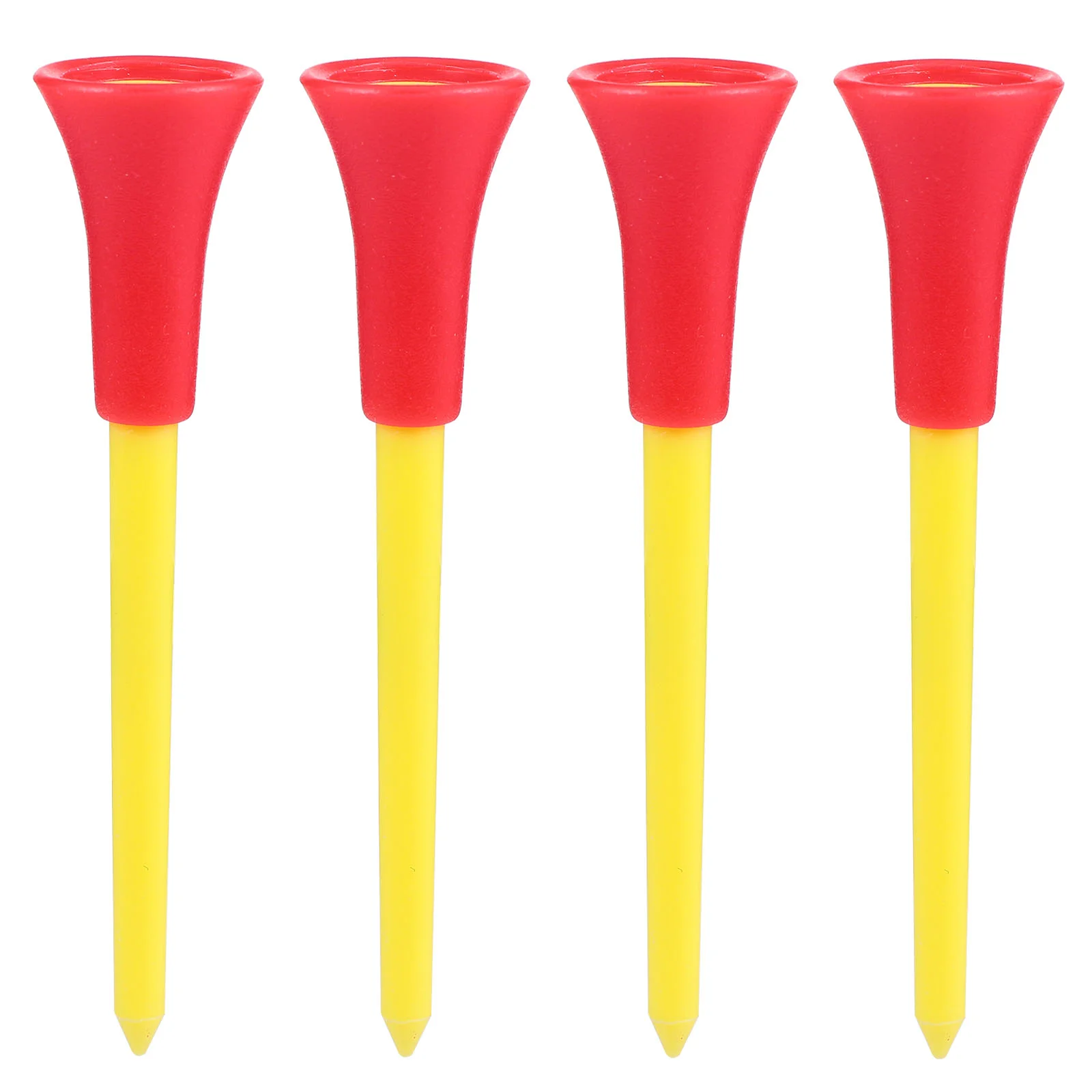 

10 Pcs Colorful Tees Golfs Racks Practical Holders