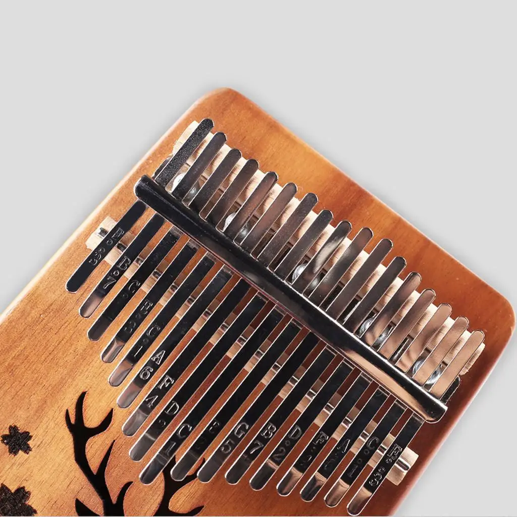 

17-Keys Kalimba DIY Keys+Bridge+Tuning Hammer Kit Thumb Piano Accessories
