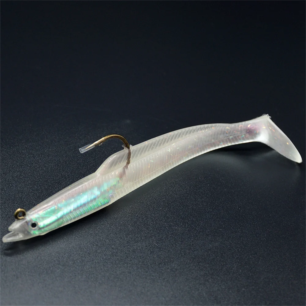 

1 Pc Luya Realistic Soft Bait Lead-wrapped 160mm 30g Fish Lure 3D Fish Eye Fake Lure Sardine Bionic Lure Trolling Mackerel Bait