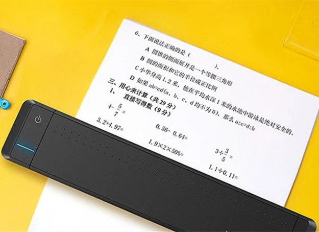 

MT800 Mini A4 Bluetooth-compatibe Portable Office Printer Mobile Printing for Business Documents Contract Files Home Printer