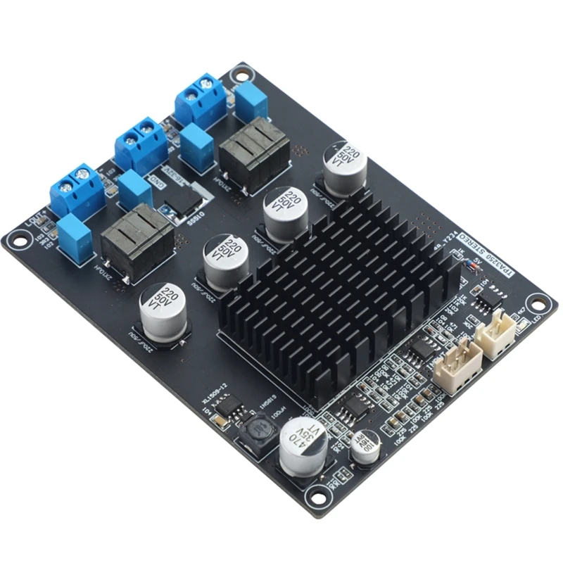 

D0UA TPA3250 Digital 2x130W ClassD Power Amplifier Board 50mA Quiescent Current Power Amp DC18V to DC24V Working Voltage