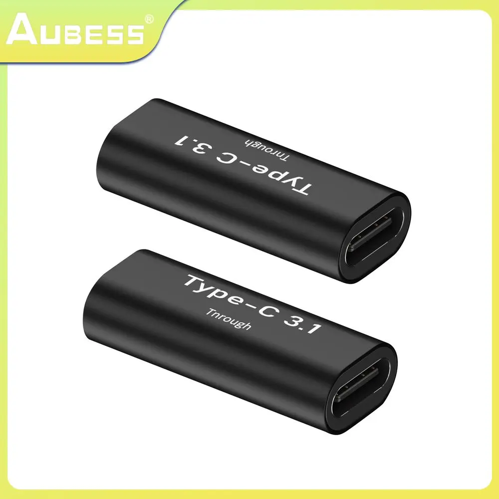 

Mini Full-function Double Female Adapter 4k Screen Projection Type-c Adapter Bidirectional Usb Adapter Accessories Portable 10gb