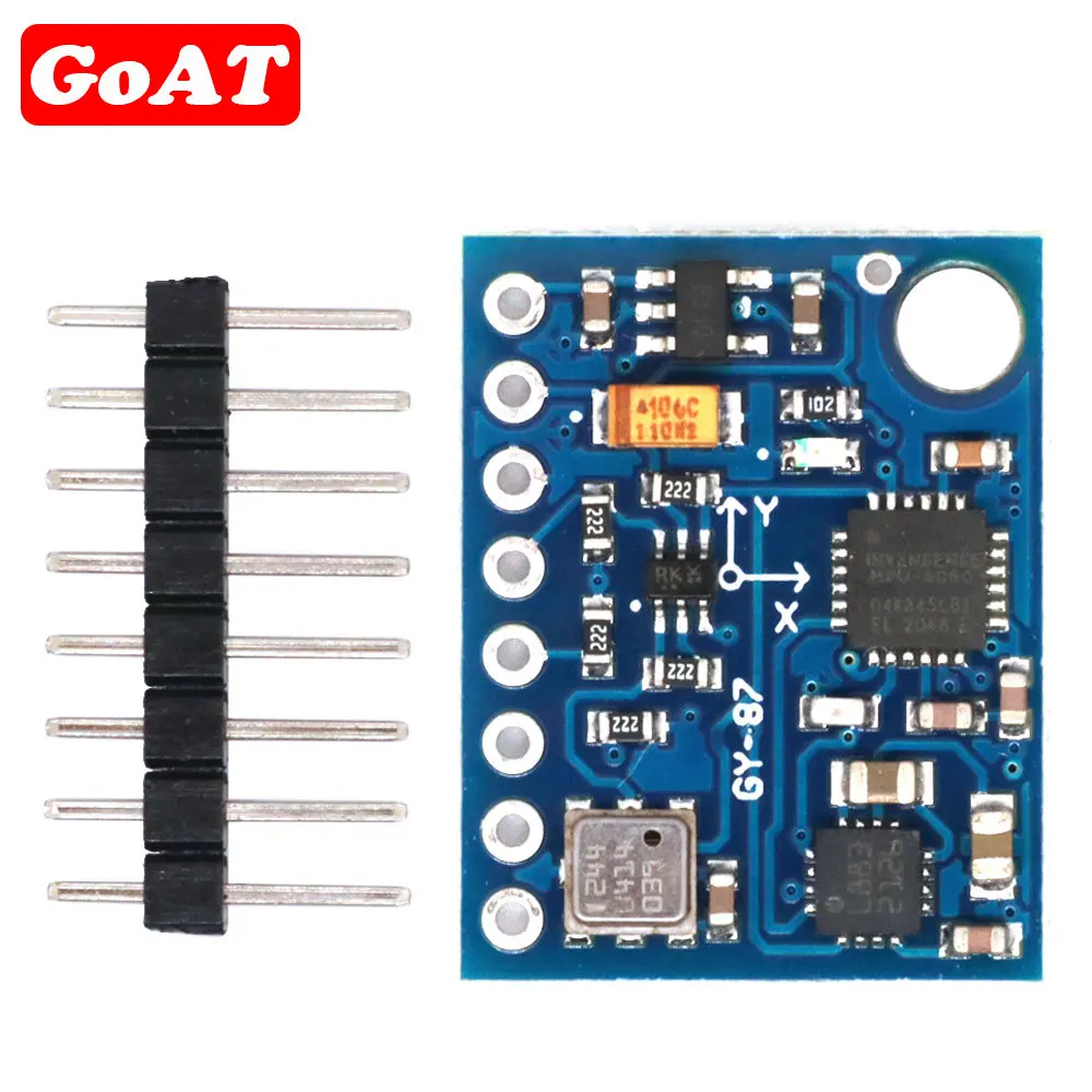 Φ 10DOF модуль MPU6050 HMC5883L BMP180 GY87 сенсорный модуль 3 в-5 в GY87 для высокой точности мощности Arduino