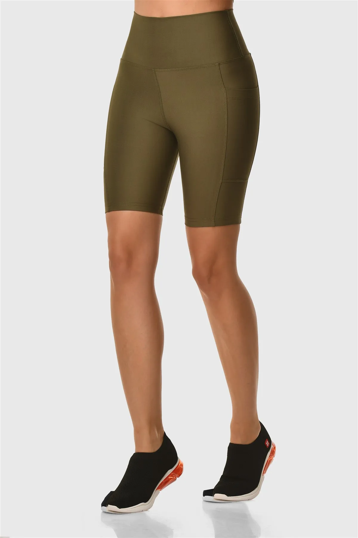 Superstacy With Laptop Pocket Khaki Sport Leggings