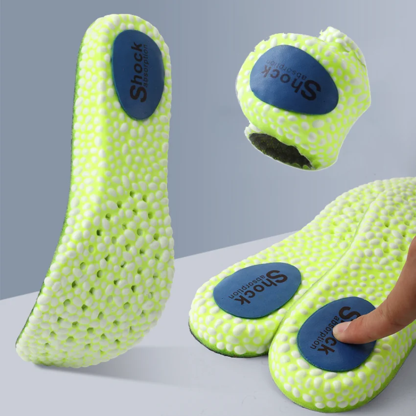 

1 пара полноразмерная Гелевая вставка для обуви эластичная амортизирующая Спортивная Удобная вставка дышащая ортопедическая поддержка свода стопы