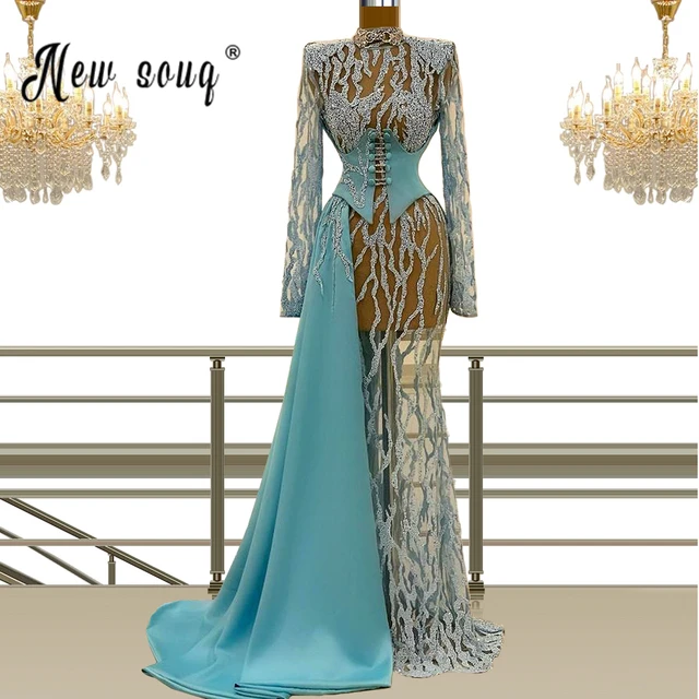 

Роскошное вечернее платье с бисером, платья в мусульманском стиле для выпускного вечера для женщин, платья знаменитостей для свадебной вечеринки 2022, индивидуальный пошив