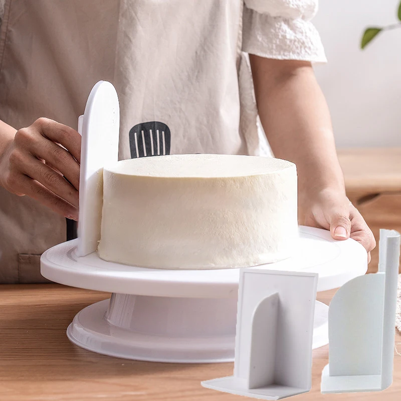 

Пластиковые инструменты для полировки тортов, плоские шпатели для мастики, шпатели для торта, аксессуары для кухни