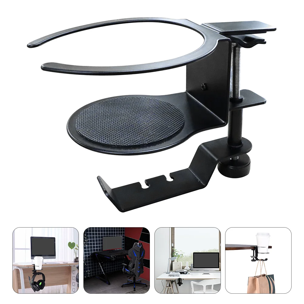 

1PC Aluminum Alloy Practical Headset Screw Clip Water Cup Stand for Frame Mounted Home