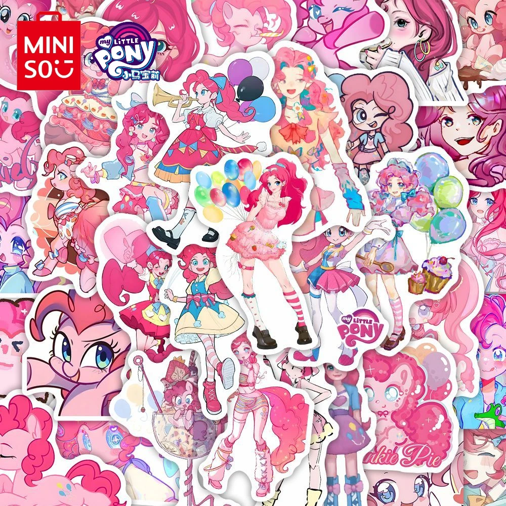 48/96 шт. аниме My Little Pony Pinkie наклейка для ноутбука чехол телефона компьютер