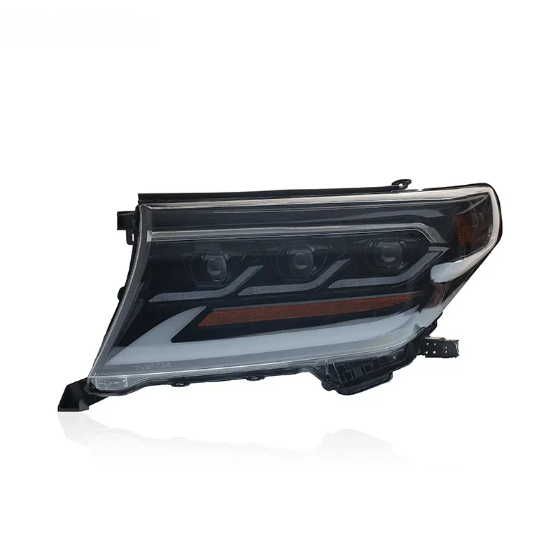 Фара для TOYOTA Land Cruiser светодиодная фара 2007-2015 фары LC200 DRL указатель поворота дальний