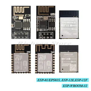 1Pcs ESP8266 ESP-01 ESP-01S ESP-12E ESP-12F ESP32 ESP-WROOM-32 serial WIFI Wireless Module Wireless Transceiver