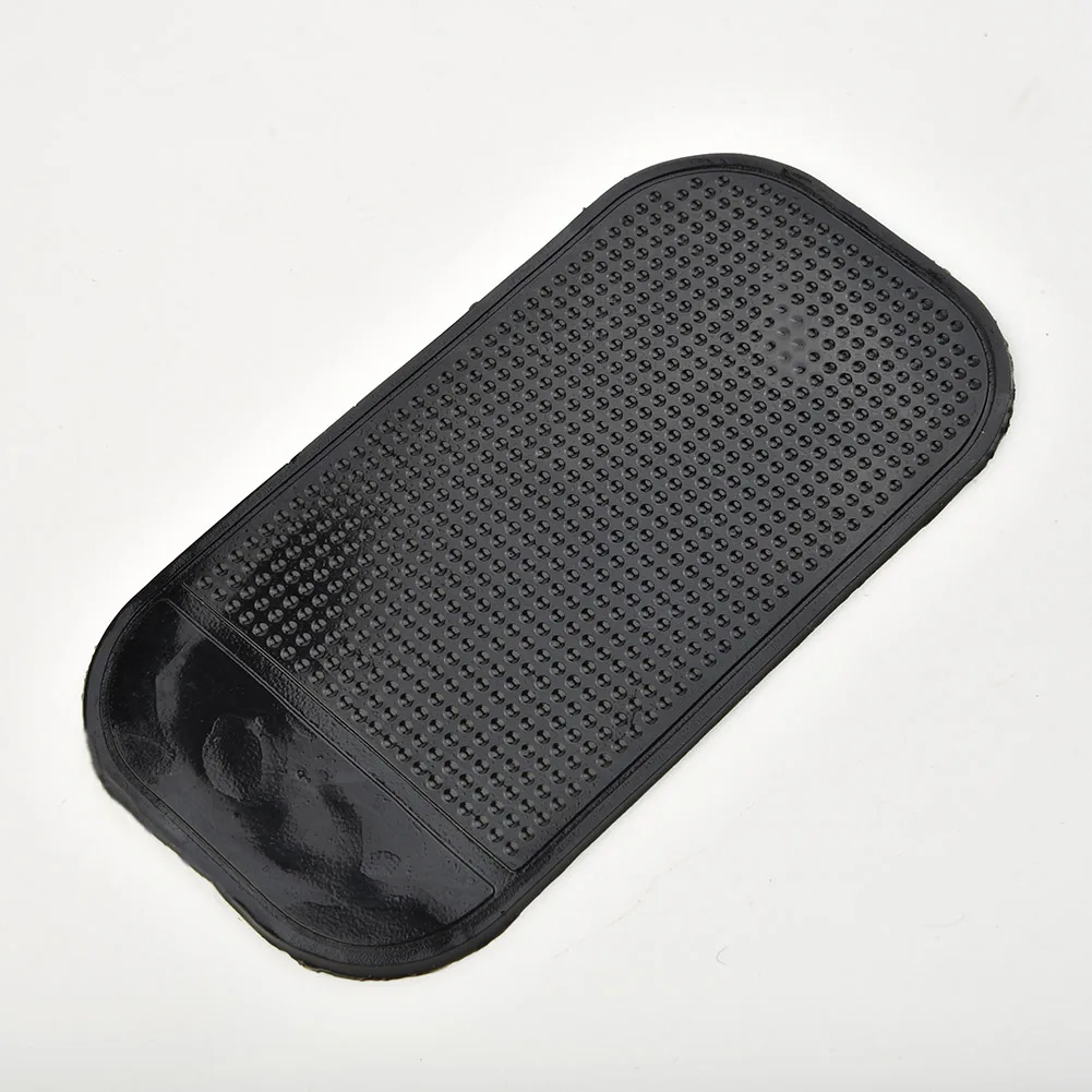 

1pcs 13*7cm Pu Car Anti-skid Mat Car Perfume Storage Sticker Black Water Coaster Perfume Stickers For Auto Interior Parts