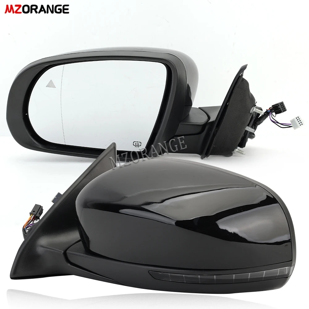 Зеркало заднего вида в сборе для Jeep Cherokee KL 12 Wire Black 2014 2015 2016 2017 2018