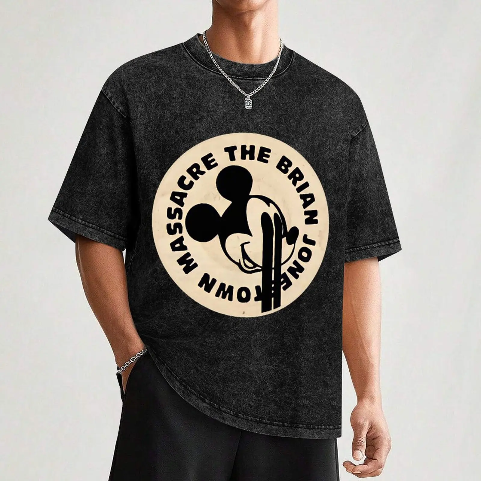 Футболки Brian jonestown футболки с рисунком уличная одежда забавные для мужчин