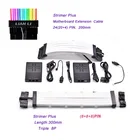 Комплект удлинительных кабелей Lian Li Strimer Plus, Rgb PC, Модифицируемый кабель 5 в для телефона, тройной 8-контактный PCI-E GPU