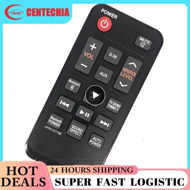 1~6PCS Audio Sound Bar AH59-02710B remote control Replacement for Samsung HW-J250 HW-JM25 ECHO Soundbar Remote Controller Black