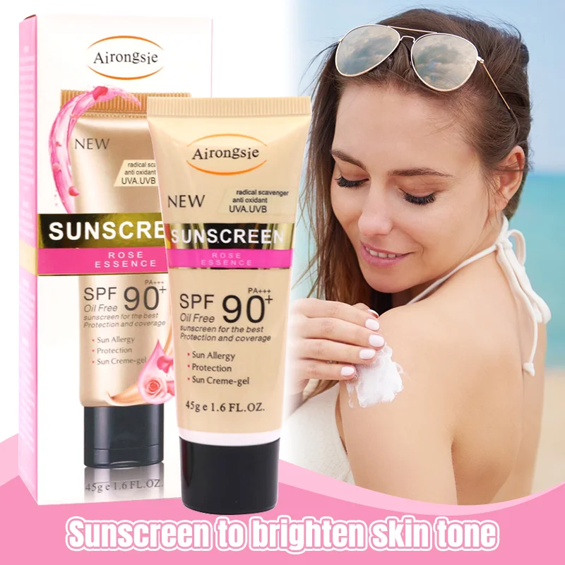 Солнцезащитный крем для тела SPF 90 отбеливающий солнцезащитный лица защита кожи