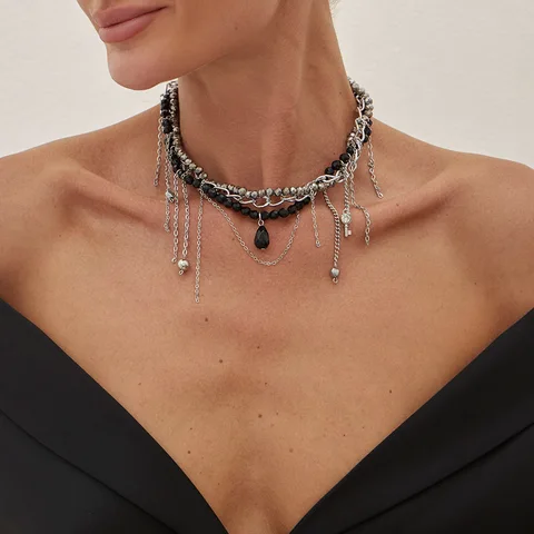 Кулон с кисточкой YJ-WYW