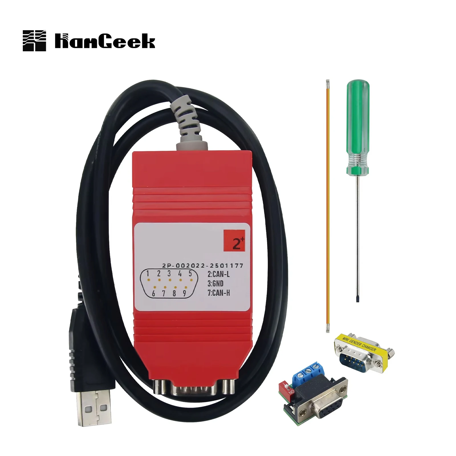 

Адаптер USB-CAN анализа шины CAN и вторичное развитие, совместимый с немецким оригиналом PEAK IPEH-002022