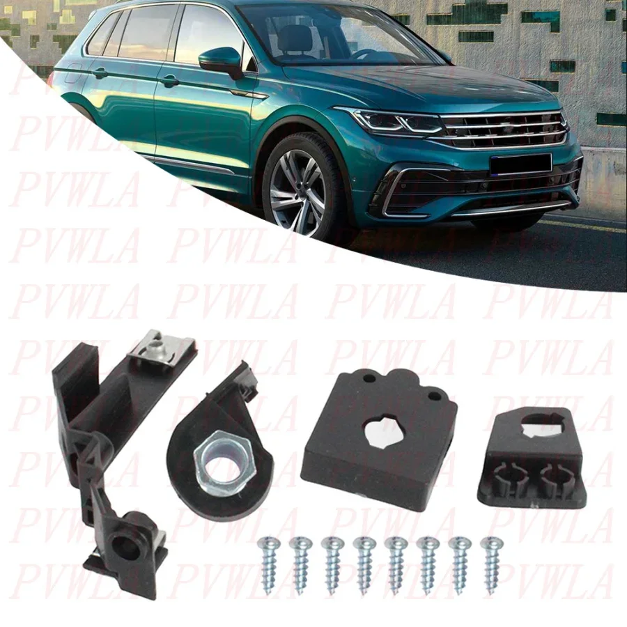 

For VW Tiguan European Version 2022 2023 2024 Car Front Bumper Headlight Bracket HeadLamp Repair Kit 5NA998225A 5NA998226A