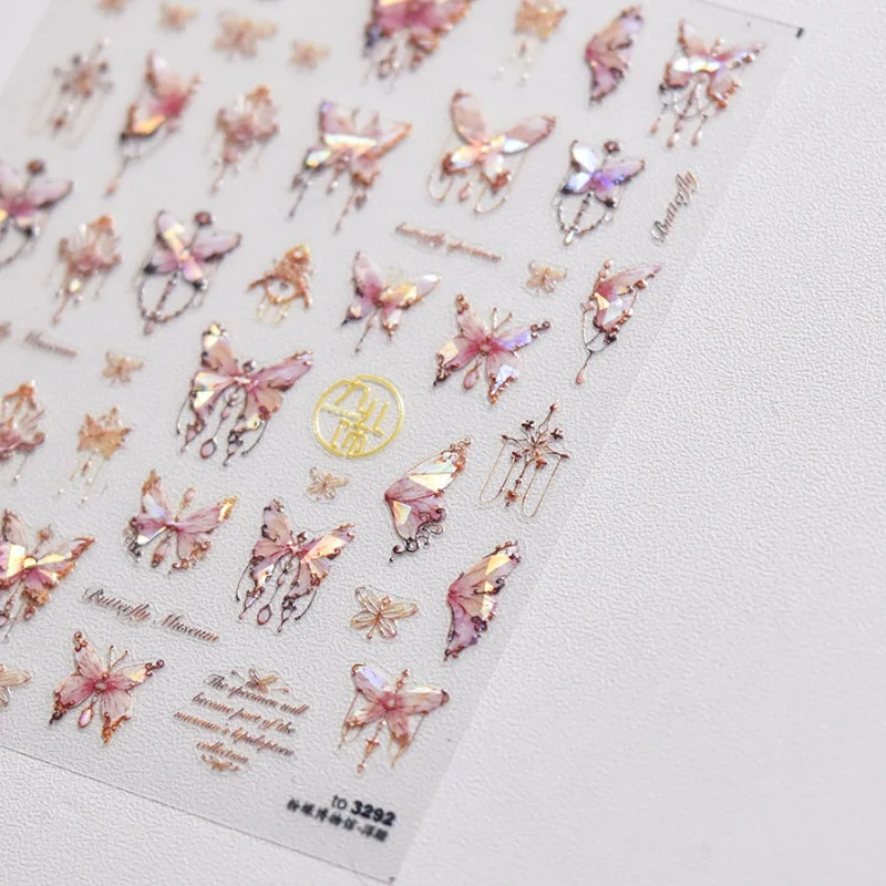 [Meow.Sensei] наклейки для ногтей с горячей штамповкой японские милые фабрика оптовая