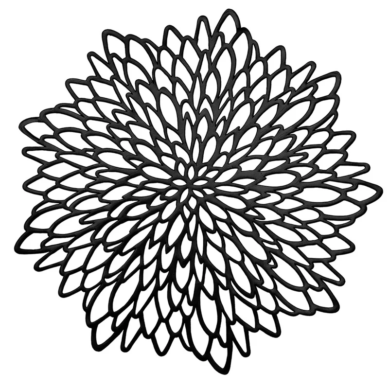 Новый коврик для украшения стола в скандинавском стиле с цветком гибискуса