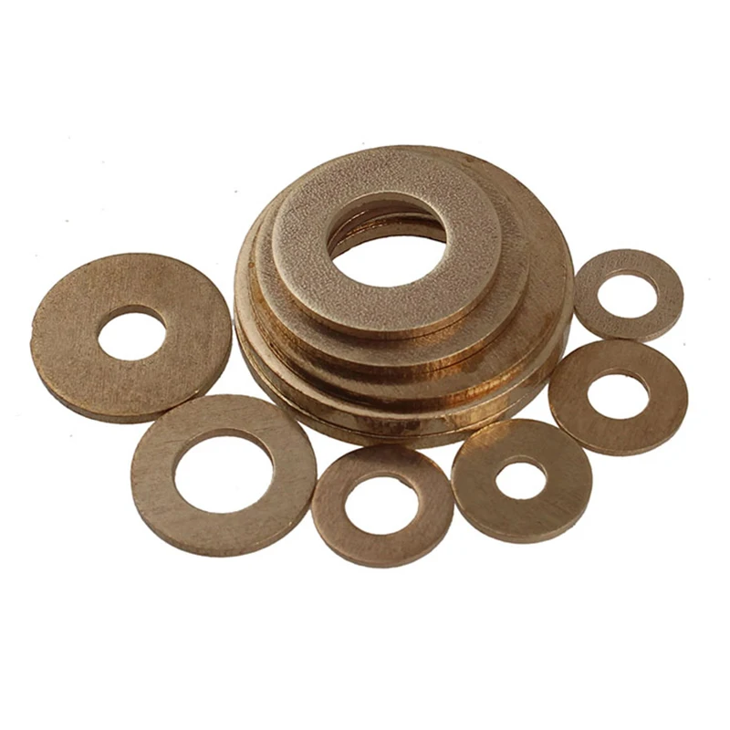 

200/100/50/20/10/5/2/1 шт., медная шайба GB97, плоская шайба M2 M2.5 M3 M4 M5 M6