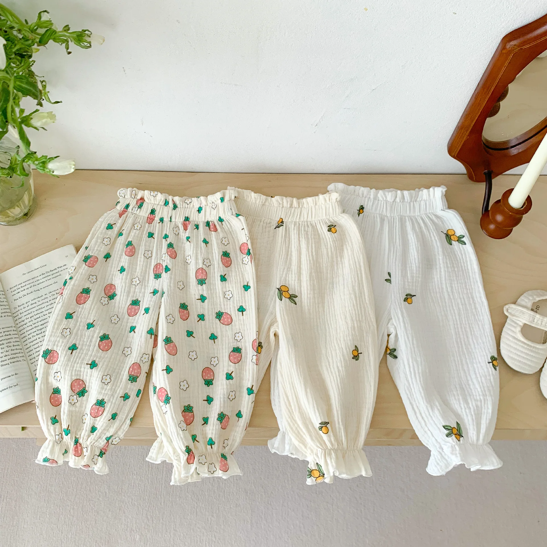 XINYU Children's Trousers 2023 Printing Bloomers For Newborn Baby Boys Casual Pants Spring Summer Baby Girls Pants Infant Clothe