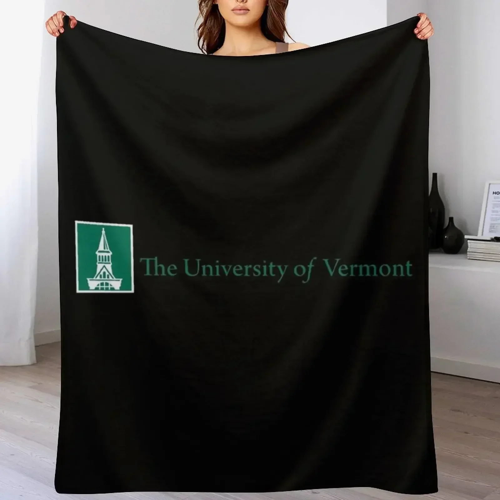 Фото Университет Вермонта - UVM - Плед Catamounts, серия Wednesday Furrys, для младенцев, для диванов, милые туристические пледы №4