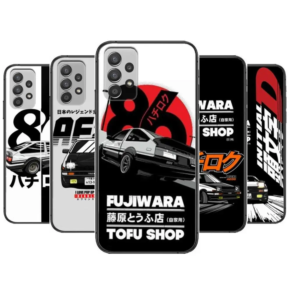 Японский классический комикс чехол для телефона Initial D JDM AE86 корпус Samsung Galaxy A70 A50 A51