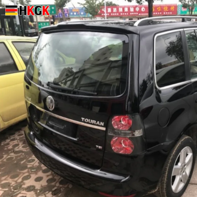 

Спойлер для VW Touran, высококачественный спойлер из АБС-пластика для заднего крыла автомобиля, задний спойлер праймера цвета для Volkswagen Touran 2008-2015