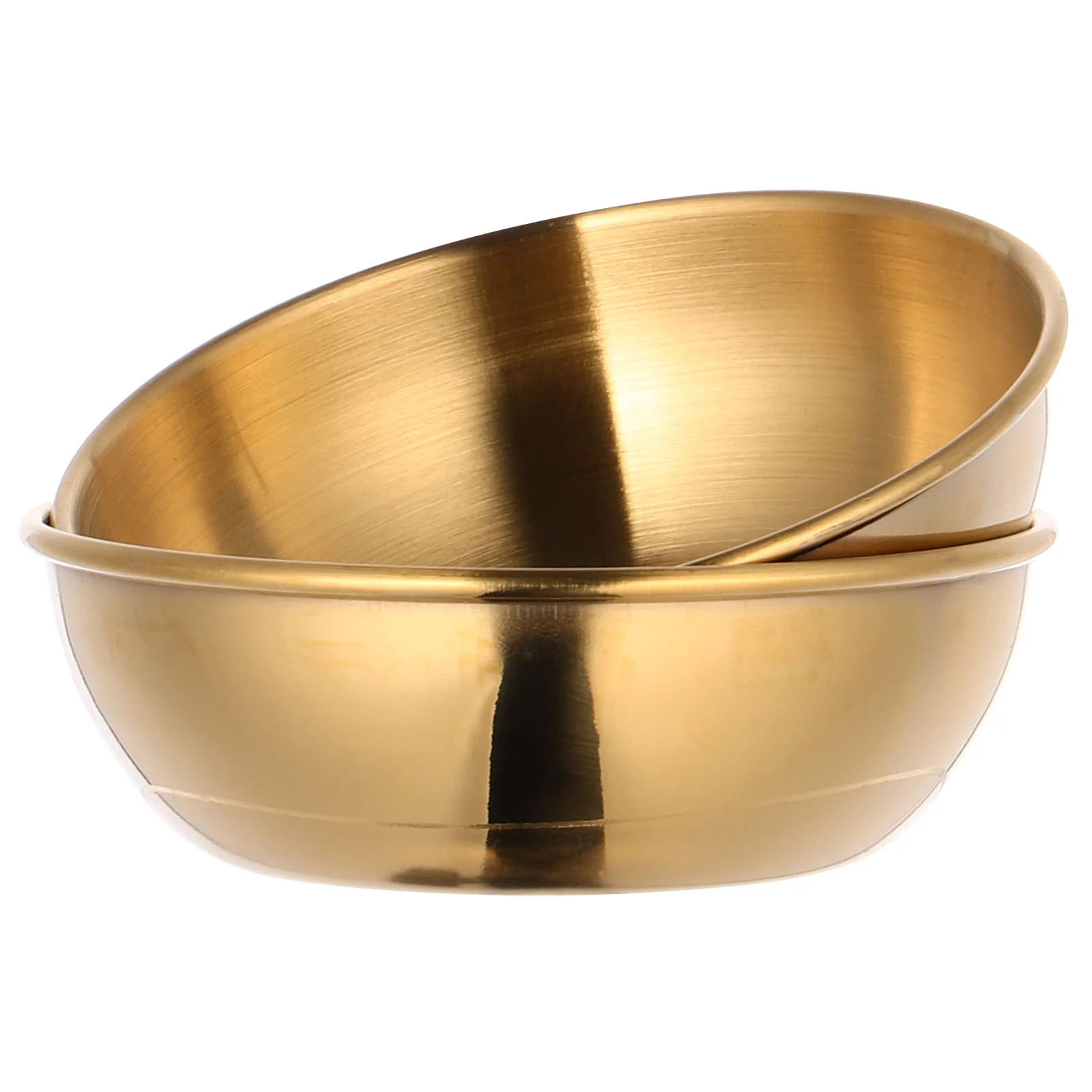 

2 Pcs Round Seasoning Dishes Serveware Set Dipping Sauce Plate Sauce Dish Sauce Serving Bowls Soy Sauce Bowl