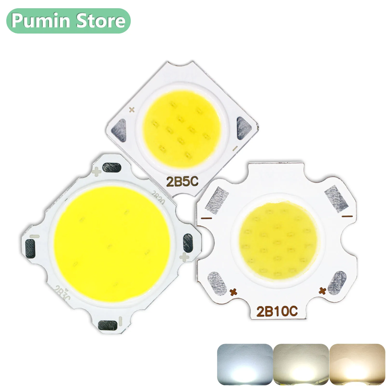 Smd Led Natutal белый Холодный Теплый 3 Вт 5 7 10 10*22 мил 100-120 лм/Вт 1313 2020 2422 Для домашнего