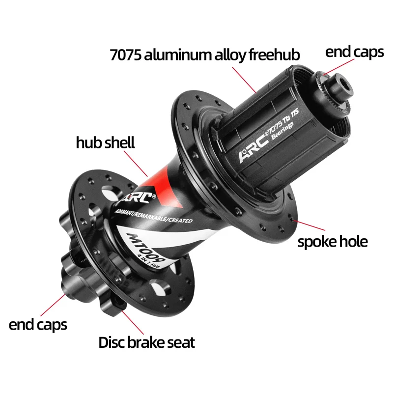 MT009 Передняя задняя ступица для горного велосипеда MTB ARC HG MS XD велосипедная