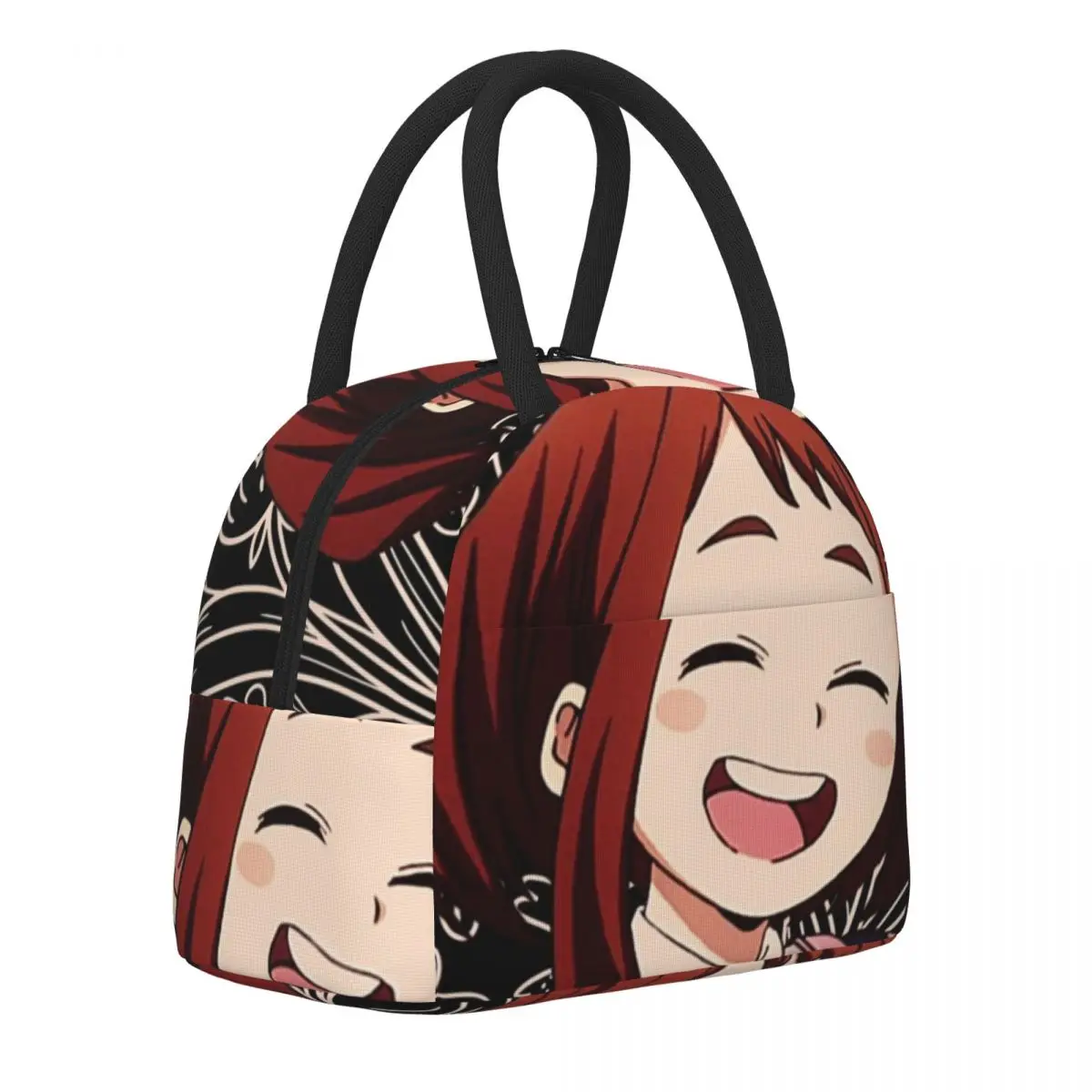 

Ochaco Uraraka файтинг Ланч-бокс My Hero Академия графический дизайн Ланч-бокс уличная сумка-холодильник для пикника Портативная Сумка-тоут пищевые ...