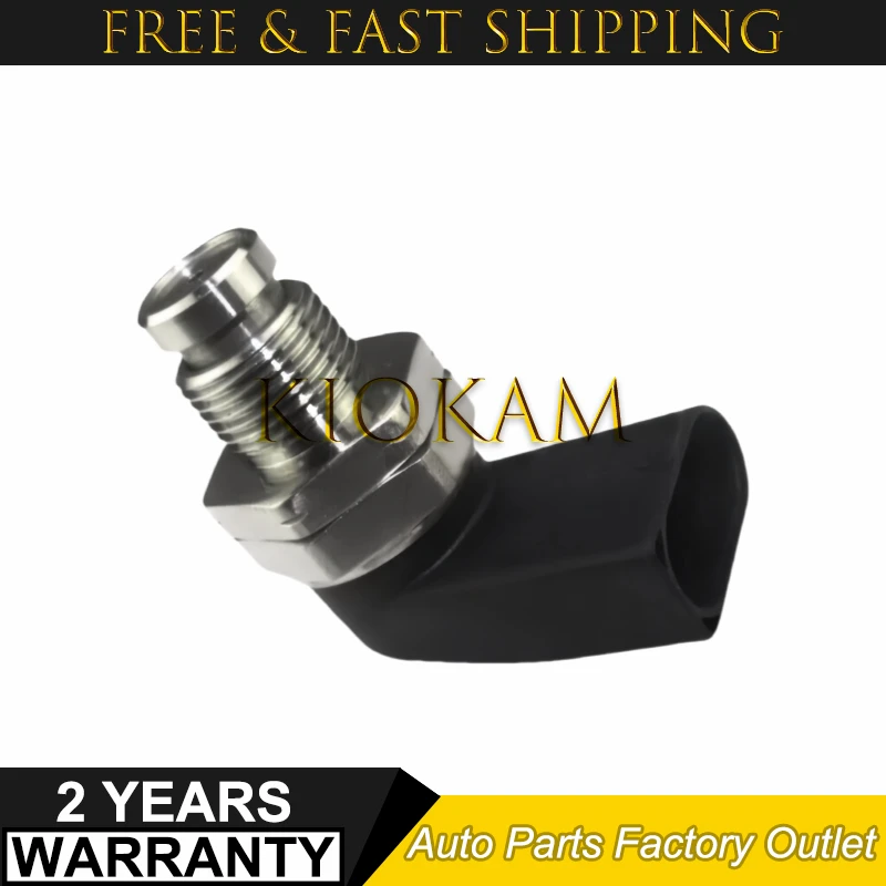 13537787167 Датчик давления в топливную рампу для BMW X3 X5 X6 E46 E53 E60 E61 E63 E71 E72 3.0L 2009-2013 0281002497