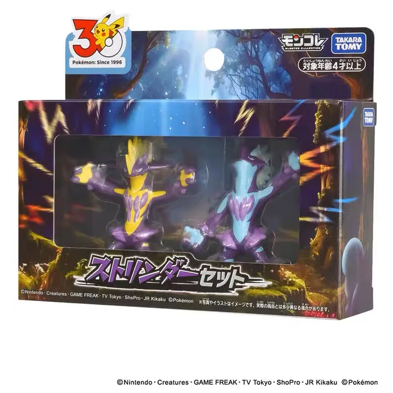 Оригинальная коллекционная фигурка TOMY Pokémon Toxtricity к 30-летию, лимитированная серия, идеальная модель для аниме-коллекции, в оригинальной коробке, подарок (art.: 3920dbdc9328b) - 3920dbdc9328b