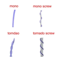 pdo lifting threads needle multi tornado screw mono screw new disposable