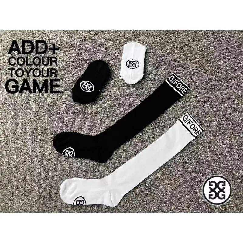 

Golf Clothes Women's Four Season Sunscreen and Mosquito Repellent Cotton Stockings Golf Socks Tide