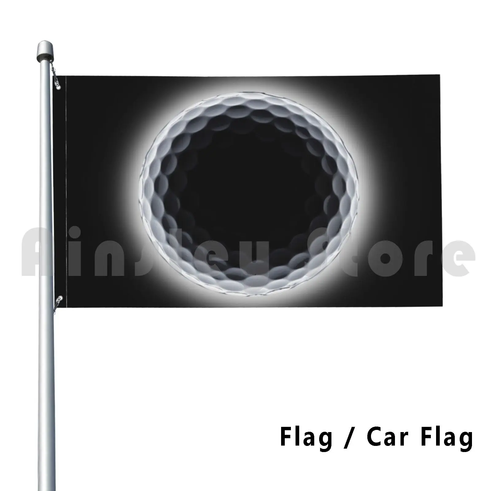 Event Horizon In Deep Space Flag Car Flag Printing Custom Space Frontiers Worlds New Worlds Golf Rim